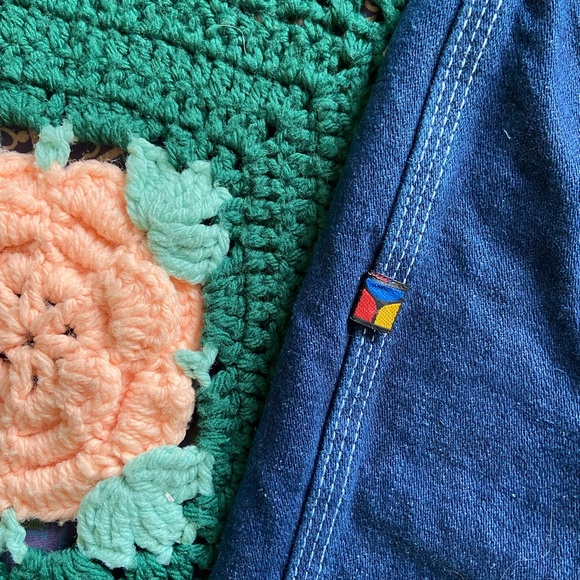 80s VINTAGE HIGH WAIST, STRAIGHT LEG SIZE 0-2 - Picture 5 of 5